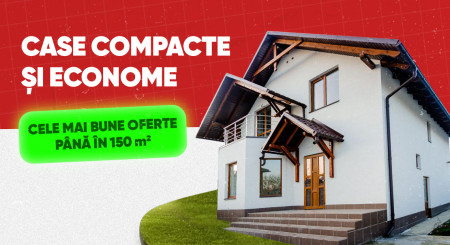 Case compacte și econome: cele mai bune oferte până în 150 m.p.