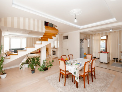 Vanzare casa în 3 nivele, 450 mp + 6 ari, Durlesti.