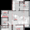 Apartament cu 2 odai in rate de la dezvoltator! thumb 6