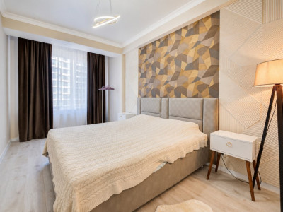 Chirie | Apartament cu 1 cameră și living, 50 mp, sect. Râșcani