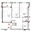 Apartament cu 2 camere și living | Dat în exploatare | Durlești thumb 2