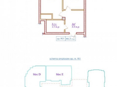 Apartament 1 cameră | Complex ISRA Select New Town 