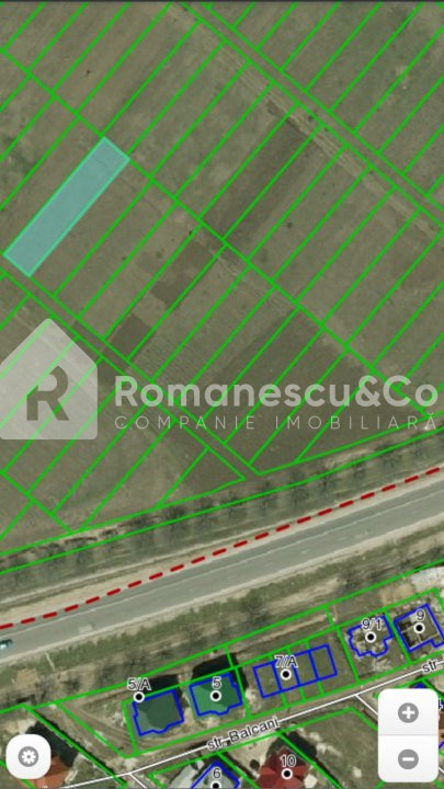 Lot de teren, șos. Balcani (Poltava) intersecție Dumbrava și Durlești. 3