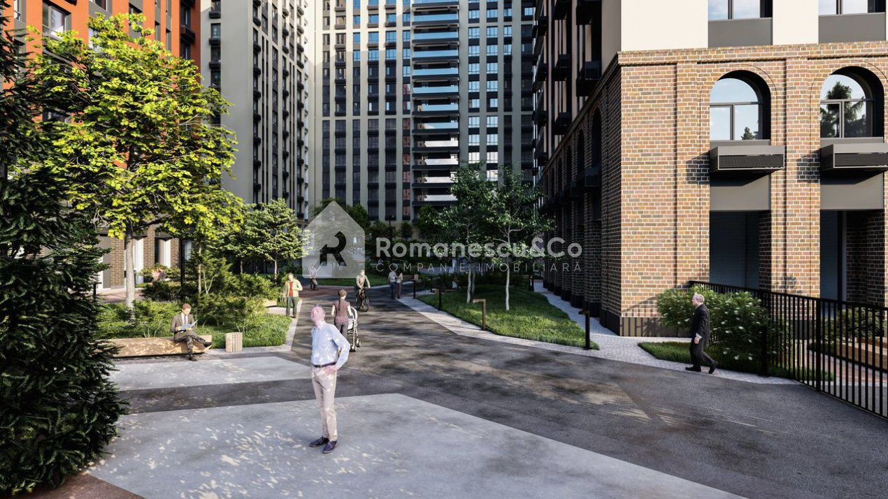Râșcani, apartament cu 1 cameră, 45 m², Complex City Gardens! Preț Promoțional! 8