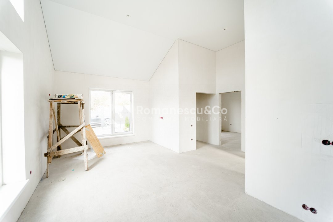 Vânzare casă nouă în orașul Ialoveni, 111 mp, subsol + parter! 18