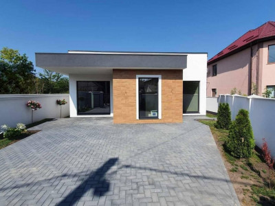 Casă individuală în stil Hi-tech, 3 dormitoare, 86 mp+3,2 ari! Ialoveni, Centru!