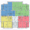 Apartament 2 camere 73mp, termoizolat, bloc cu 6 nivele. thumb 5